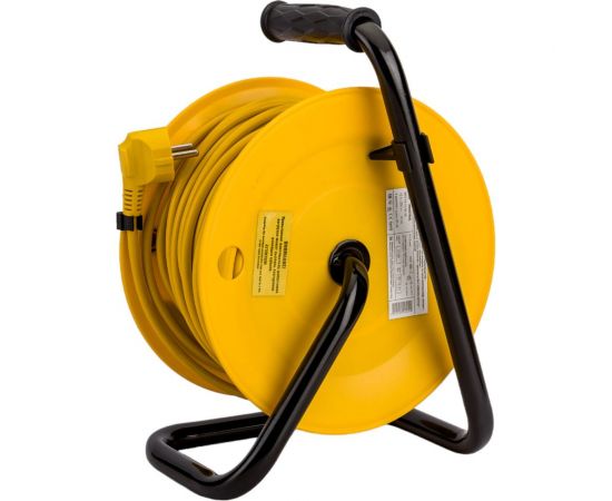 Удлинитель на катушке с термозащитой 4х30м УК30 3х1.0 IEK Industrial WKP14-10-04-30 277736 – изображение 3