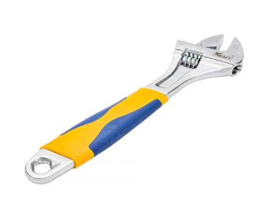 Разводной ключ с двухкомпонентной рукояткой KRAFT 250мм KT 700777 – изображение 3