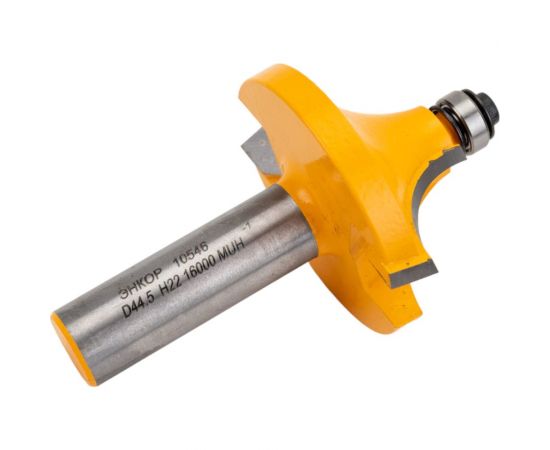 Фреза кромочная калевочная (44.5х22 мм; R 15.8 мм; хвостовик 12 мм) по дереву Энкор 10546 – изображение 3