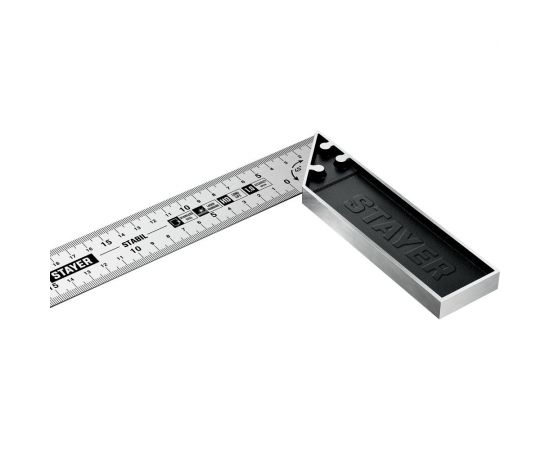 Столярный угольник STAYER Stabil 300 мм с нержавеющим полотном 3431-30_z02 – изображение 5