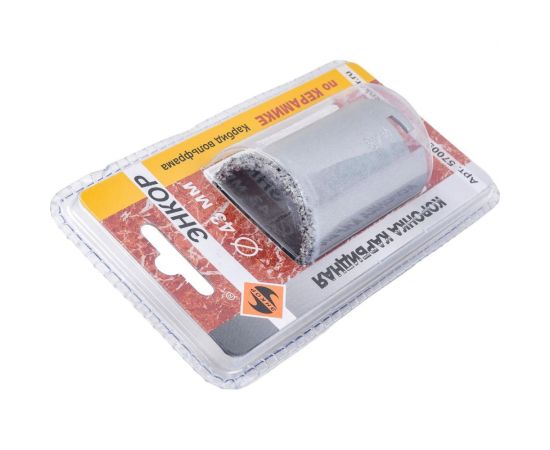 Коронка карбидная (43 мм) по керамике Энкор 57002 – изображение 2