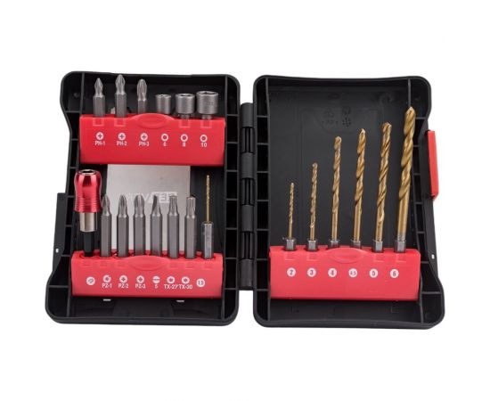 Набор бит, головок и сверл с шестигранными хвостовиками (501441) REDVERG 6672901 – изображение 6