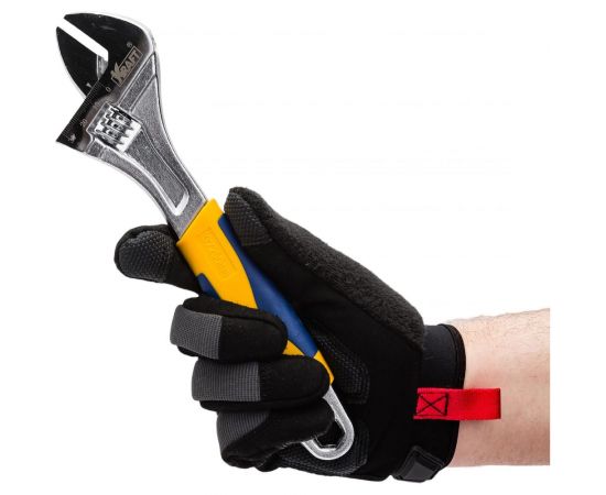 Разводной ключ с двухкомпонентной рукояткой KRAFT 250мм KT 700777 – изображение 2