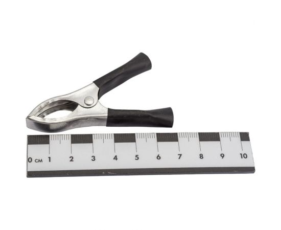 Зажим крокодил REXANT длина 75 мм, ток 30A, 2 шт 16-0015-9 – изображение 2