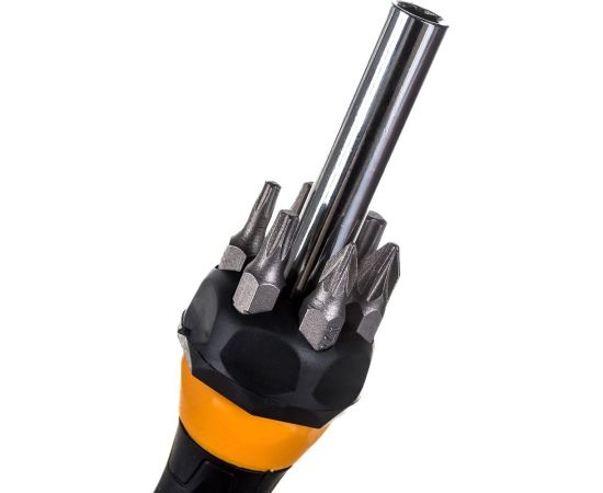 Отвертка-битодержатель с насадками STAYER Hercules-B18 18 шт 2545-H5_z02 – изображение 5