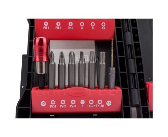 Набор бит, головок и сверл с шестигранными хвостовиками (501441) REDVERG 6672901 – изображение 4