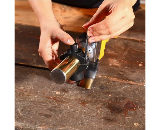 Аппарат для сварки полипропиленовых труб DEKO в металлическом кейсе, 4 насадки (20-40 мм) PPWM2500W 063-4248 – изображение 3