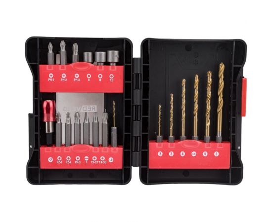 Набор бит, головок и сверл с шестигранными хвостовиками (501441) REDVERG 6672901 – изображение 2