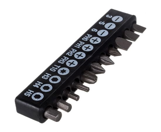 Отвертка-битодержатель с насадками STAYER Hercules-B18 18 шт 2545-H5_z02 – изображение 2