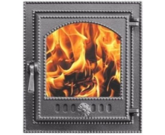 Дверка каминная 210 Антрацит Везувий А-343314 