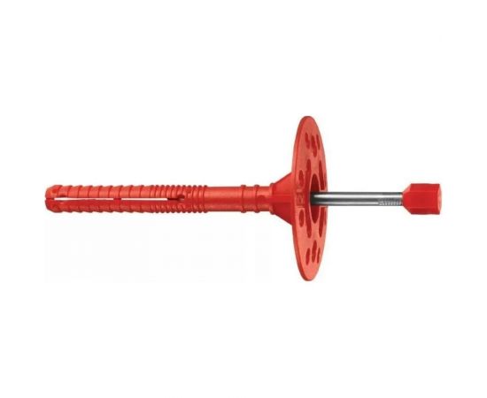 Дюбель для теплоизоляции с металлическим гвоздём с термоголовкой 10х260, 200шт Tech-Krep 130100 