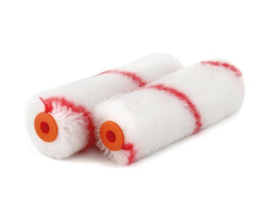 Мини-валик ZOLDER полиаркил, 100 мм, под ручку, 6 мм, ядро 15 мм, ворс 12 мм, 2 шт Z-1004p 