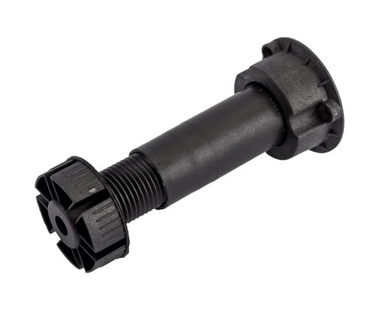 Кухонная регулируемая опора STARFIX Н100-120 мм, черная SMF-7093 