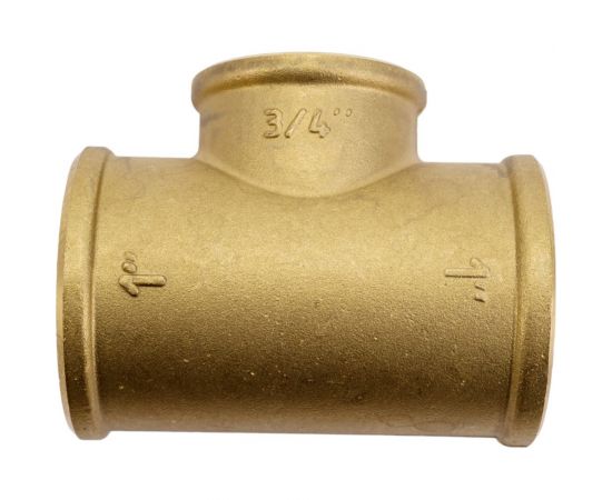 Тройник LD PRIDE 1 - 3/4 - 1 вн/вн/вн, латунь, 25-20-25 552126 