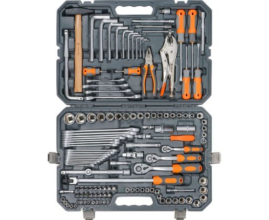 Универсальный набор инструментов 132 предмета, пластиковый кейс Airline AT-132-09 