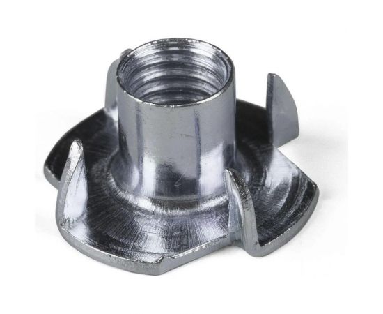 Врезная гайка Стройметиз M10 DIN 1624 цинк уп. 4 шт. 3130061 