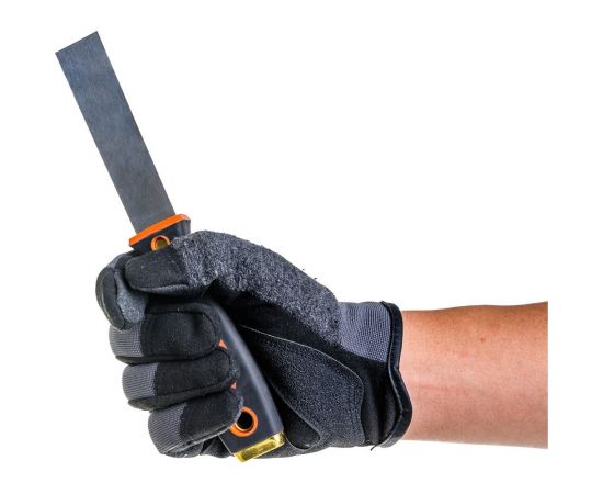 Шпательная лопатка HARDEN профессиональная усиленная из нержавеющей стали, 25 мм. 620201 – изображение 4