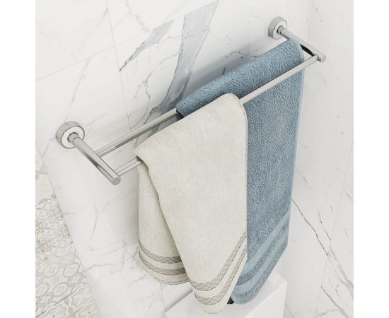 Двойной полотенцесушитель латунь IDDIS Calipso ID CALSB20i49 – изображение 4