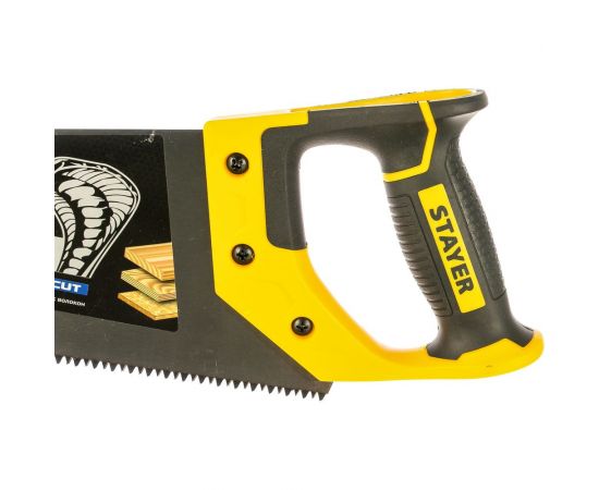 Универсальная ножовка пила Stayer ""Cobra 3D"" 450мм, 7TPI, 3D зуб, 1512-45_z01 – изображение 2
