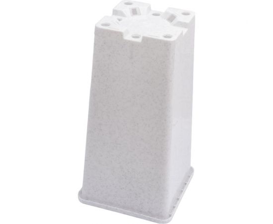 Горшок для рассады Ангора 2 л, 11x11x21.5 см, белый А5502бл – изображение 4