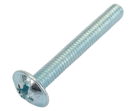 Винт с полукруглой головкой Невский Крепеж DIN 967, оцинк. M4x30 1 кг 830501 – изображение 4