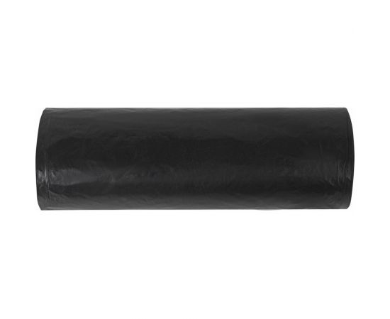 Мешки в рулоне для мусора 120 л, черные, 10 шт, ПВД, 55 мкм, 68x105 см ЛЮБАША 608097 – изображение 5