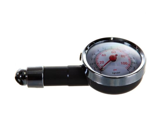 Манометр в металлическом корпусе SKYWAY 7.5 АТМ в пластиковом футляре S07701002 – изображение 4