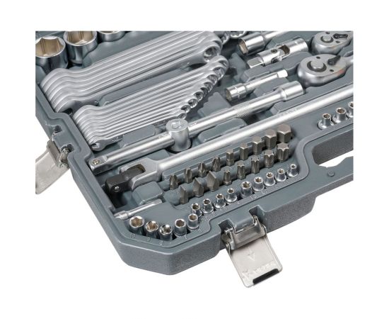 Универсальный набор инструментов 132 предмета, пластиковый кейс Airline AT-132-09 – изображение 9