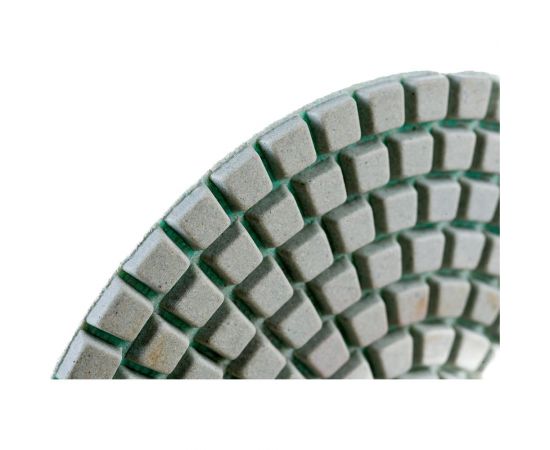 Круг алмазный гибкий шлифовальный для полировки мрамора (100х3х15 мм; Р800) vertextools 12500-0800 – изображение 2