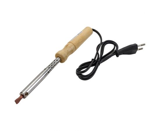 Паяльник ОНЛАЙТ 90 198 ose-pes05-100w-cp (дерево, клин прямой) 90198 – изображение 6