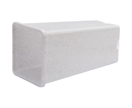 Горшок для рассады Ангора 2 л, 11x11x21.5 см, белый А5502бл – изображение 3