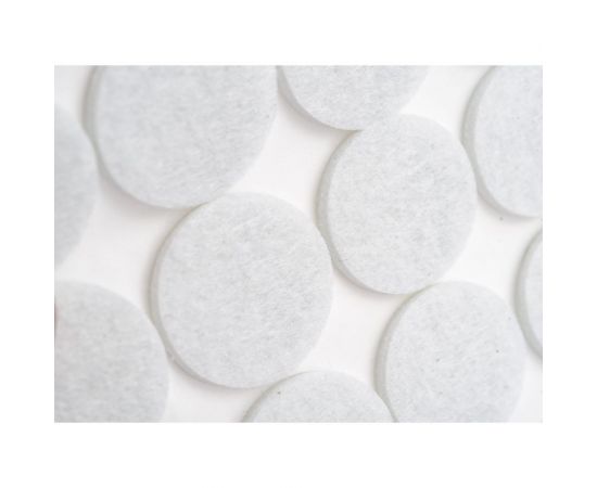 Самоклеящиеся накладки-протекторы для мебели Рыжий кот 12 шт., 28 мм, белый 105205 – изображение 3