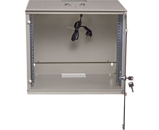 Настенный шкаф W&T 19" 9U серый без вентилятора P095240GWTWOF – изображение 3