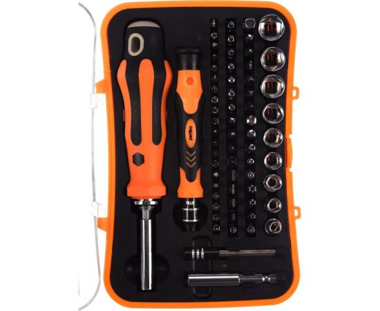 Набор отверток Perfeo Will с битами насадками и головок 66 в 1 30013236 – изображение 4