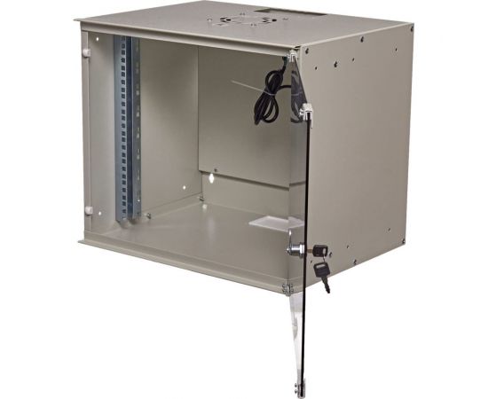 Настенный шкаф W&T 19" 9U серый без вентилятора P095240GWTWOF – изображение 2