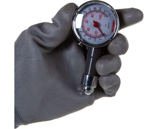 Манометр в металлическом корпусе SKYWAY 7.5 АТМ в пластиковом футляре S07701002 – изображение 2