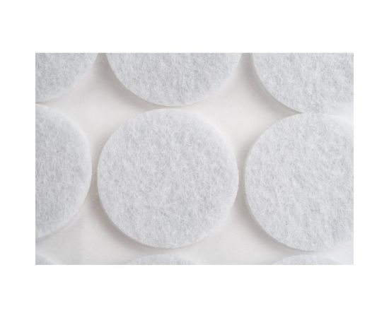 Самоклеящиеся накладки-протекторы для мебели Рыжий кот 12 шт., 28 мм, белый 105205 – изображение 2