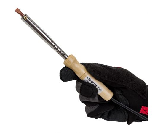 Паяльник ОНЛАЙТ 90 198 ose-pes05-100w-cp (дерево, клин прямой) 90198 – изображение 2