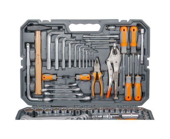 Универсальный набор инструментов 132 предмета, пластиковый кейс Airline AT-132-09 – изображение 4