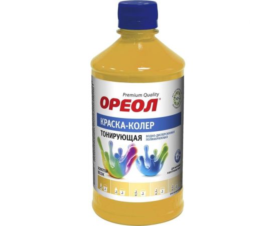 Тонирующая краска - колер ОРЕОЛ золотой песок, 0.725 кг 5690 