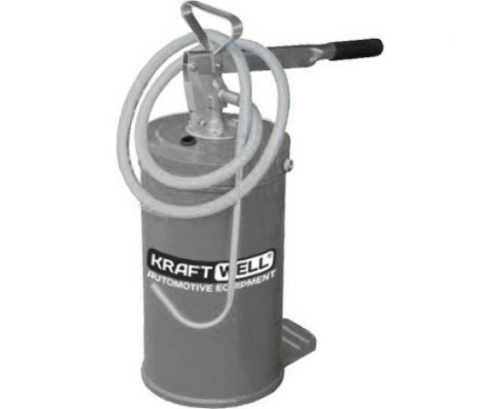 Нагнетатель солидола с ручным приводом KraftWell 16 л KRW1797 