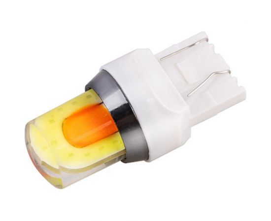 Автолампа SKYWAY диод, T20 (W21/5W), 12 В, 30 COB диодов, BAY15d, 2-конт., белая S08201528 