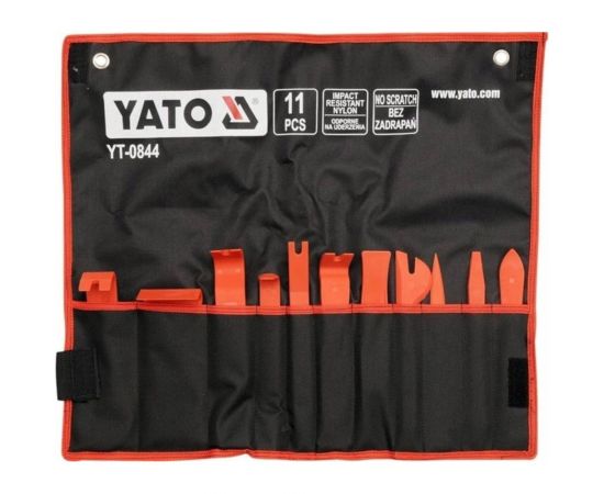 Набор съемников панелей салона YATO, 11 предметов YT-0844 