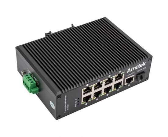 Промышленный коммутатор Amatek AN-SX10P8A на 10 портов 7000657 