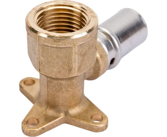 Настенный короткий угольник с креплением STOUT 1/2х16 SFP-0018-001216 