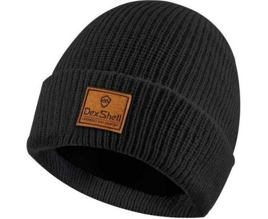 Водонепроницаемая шапка DexShell Watch Beanie DH322BLK, черный, размер 56-58 см DH322BLK 