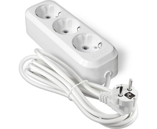 Удлинитель UNIVersal е-303а пвс 3/1,5 3гн. с заземлением, длина 5м (еврослот) 1723 