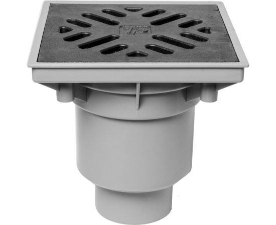 Дворовый трап Татполимер ТП-606 с чугунной решеткой 110/160 30966 