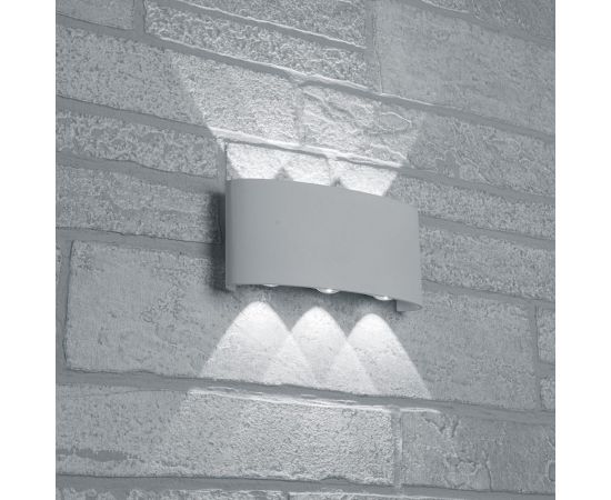 Уличный светодиодный светильник FERON DH101, 6x1W, 450Lm, 3000K, белый 48099 