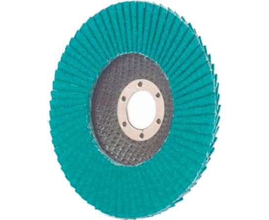Круг лепестковый торцевой (180х22.23 мм; цирконий; P40) ОАО Волжский абразивный завод Н0156512 